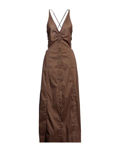 Woman Maxi dress Brown