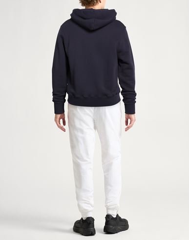 Man Sweatshirt Midnight blue Size L Cotton, Elastane