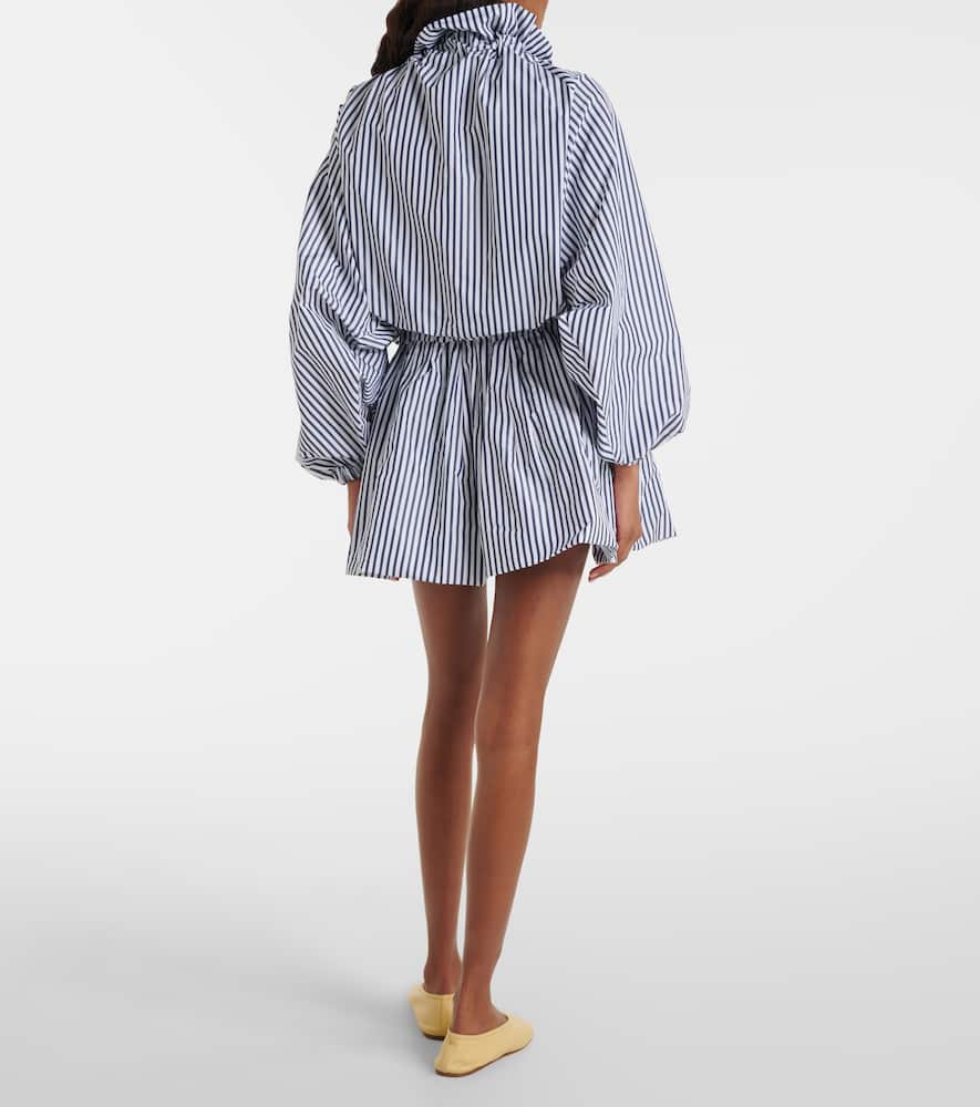 Striped miniskirt