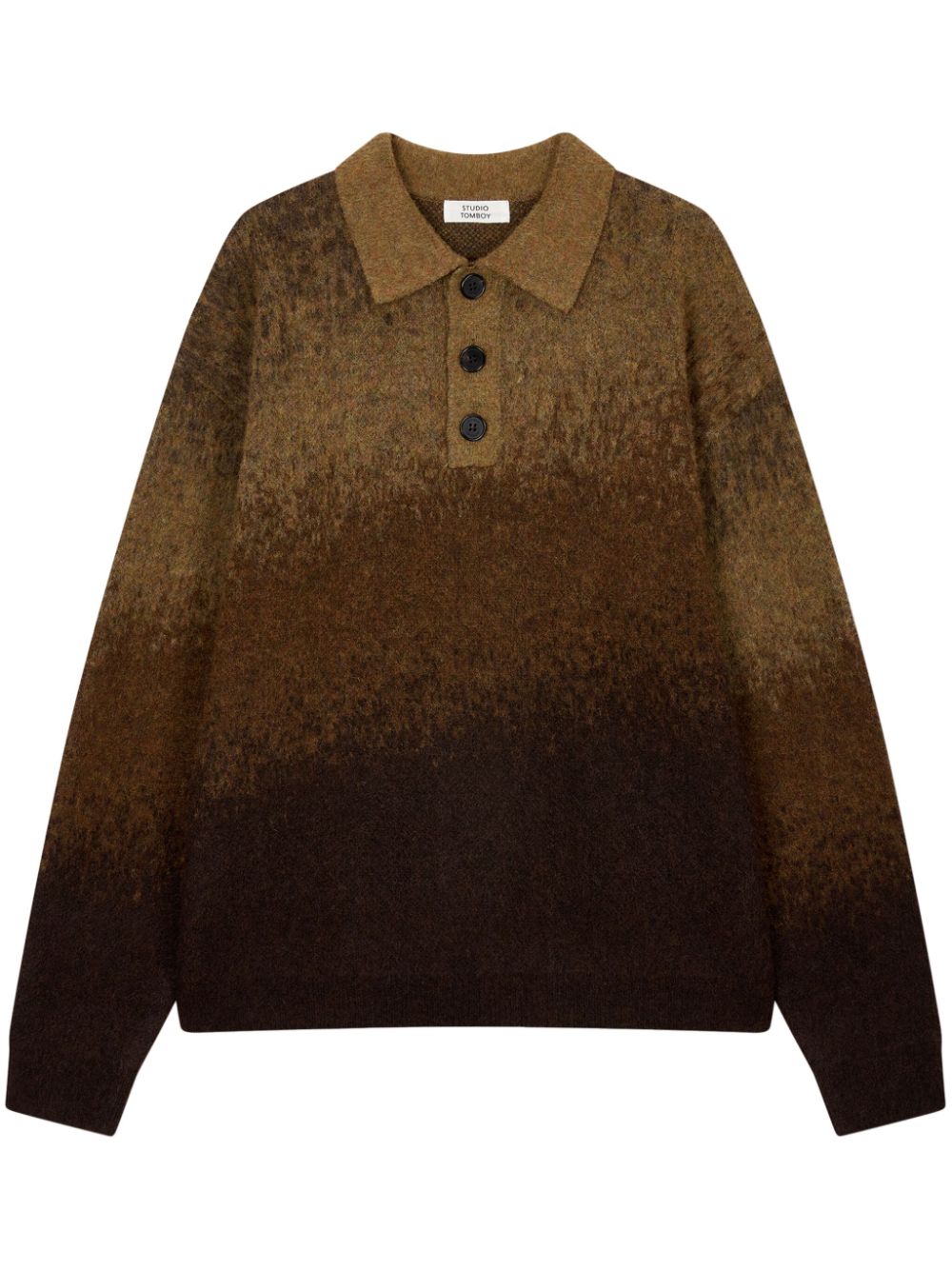 Gradation jumper - Brown