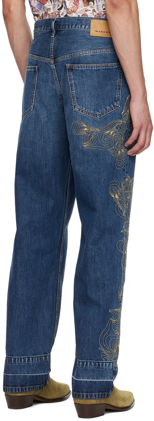 Isabel Marant Navy Juro Jeans