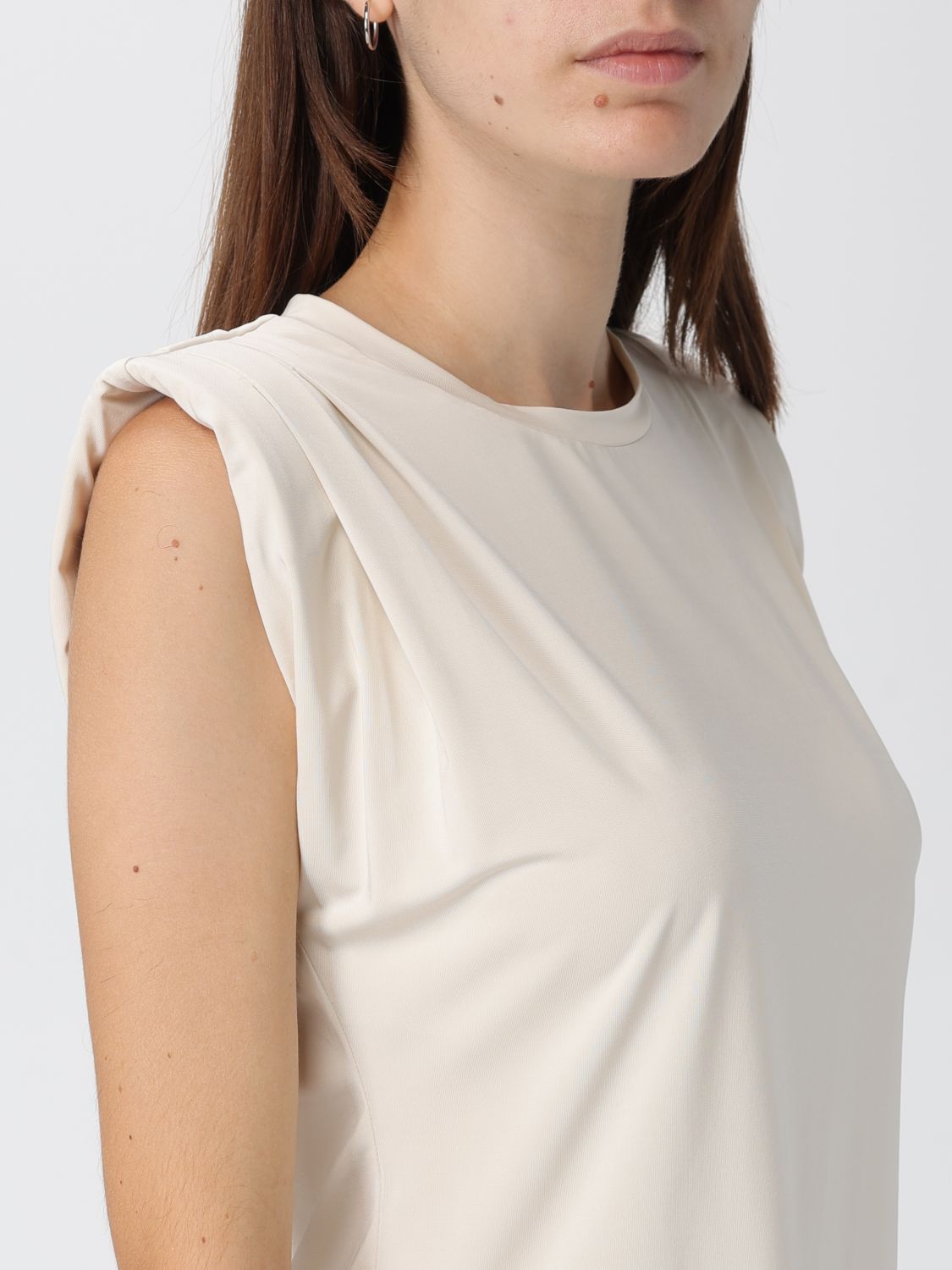 Top Woman color Ecru
