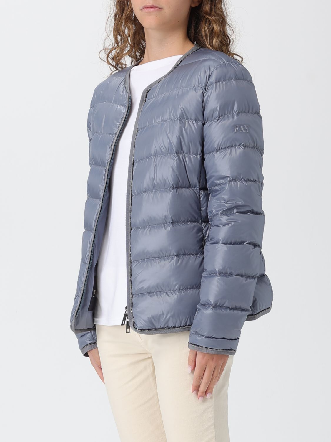 Coat Woman color Blue