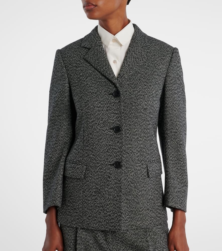 Eudora cashmere and wool blazer