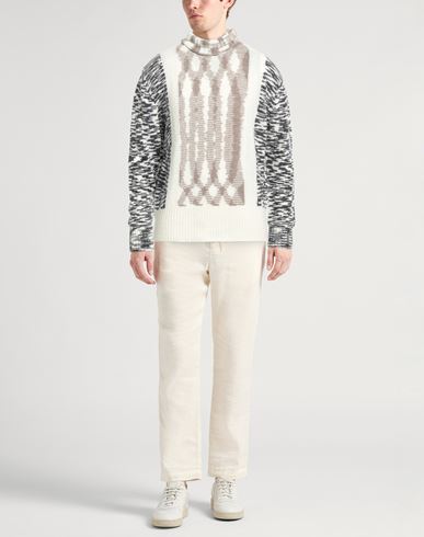 Man Turtleneck White