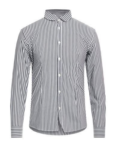Man Shirt Charcoal Size 15 ½ Cotton, Polyamide, Elastane