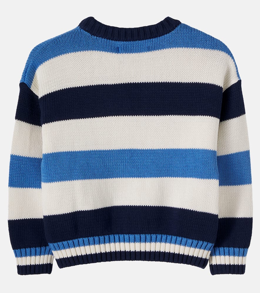 Celosia striped cotton sweater