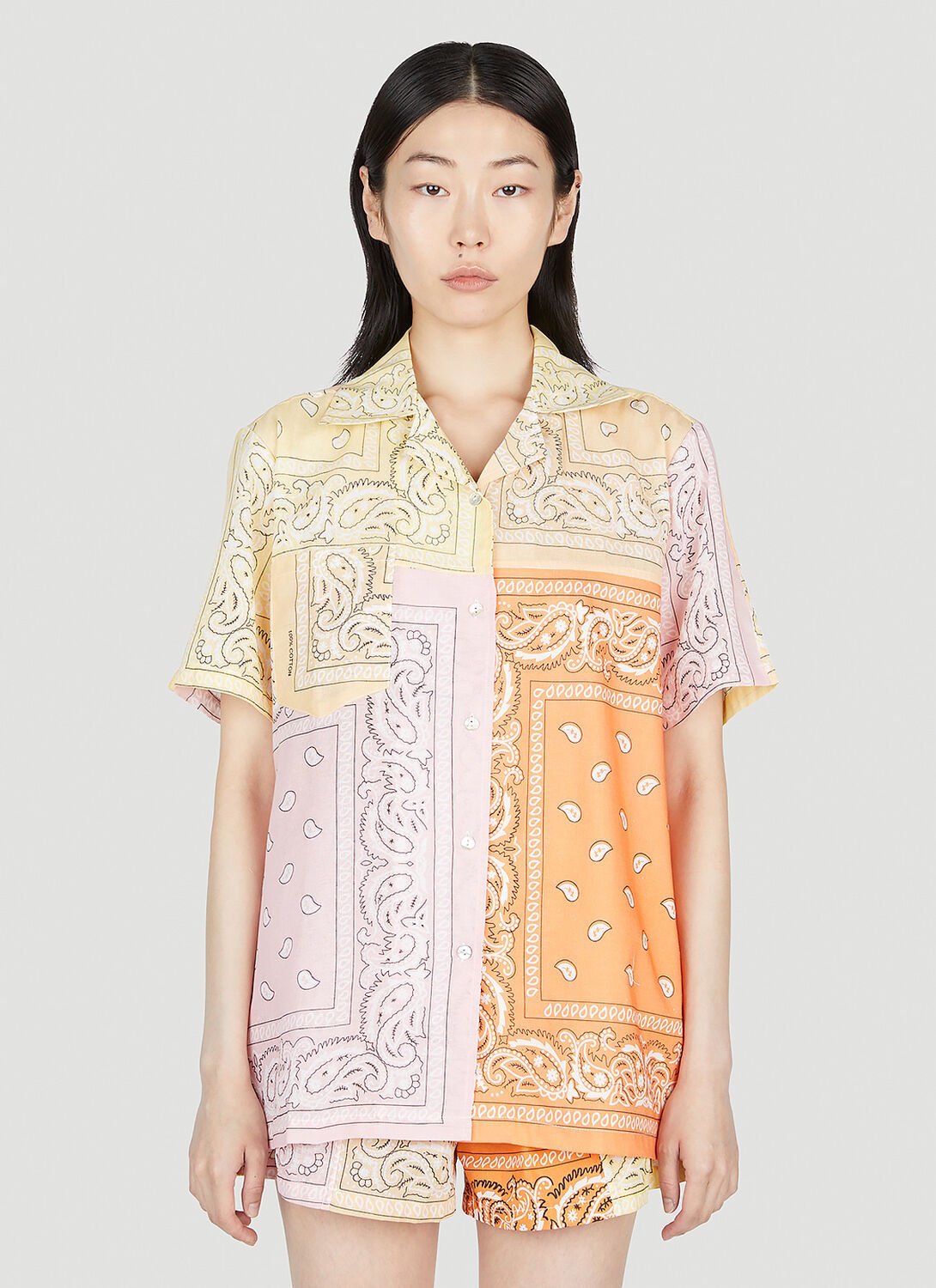 Paisley Motif Shirt