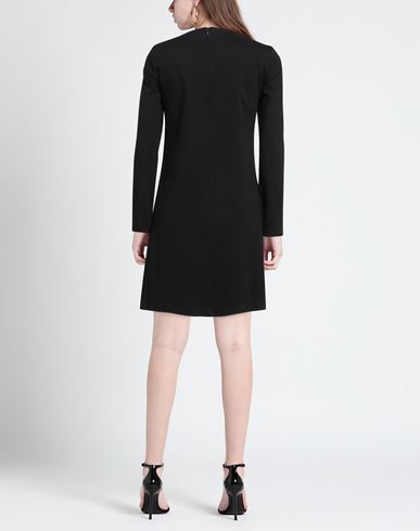 Woman Mini dress Black Size 10 Viscose, Polyamide, Elastane