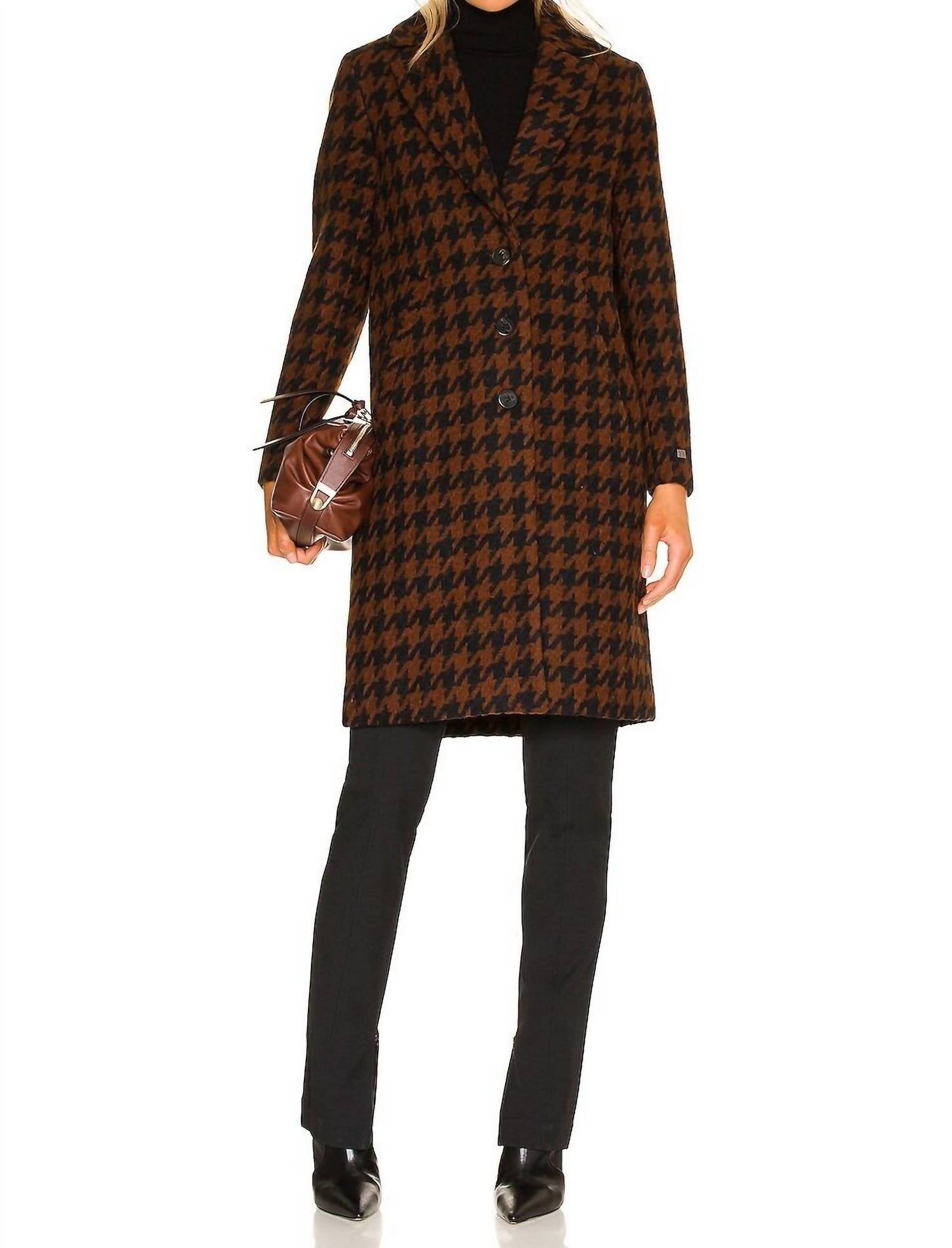 Ren Coat In Russet