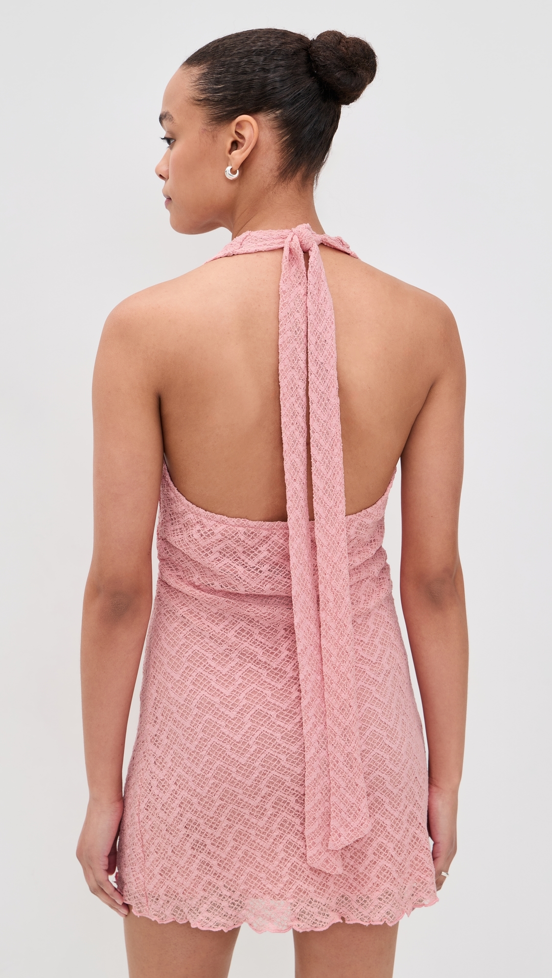 Pink Mini Dress Rose