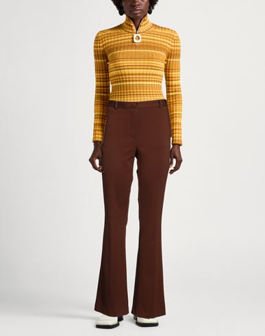 Malìparmi Woman Pants Brown Size 8 Viscose, Polyamide, Elastane