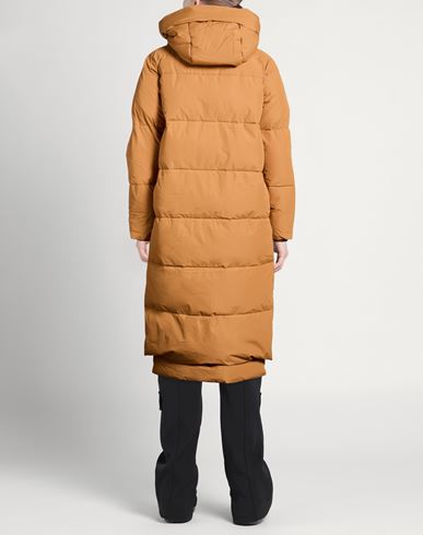 Woman Puffer Camel Size S Recycled polyester