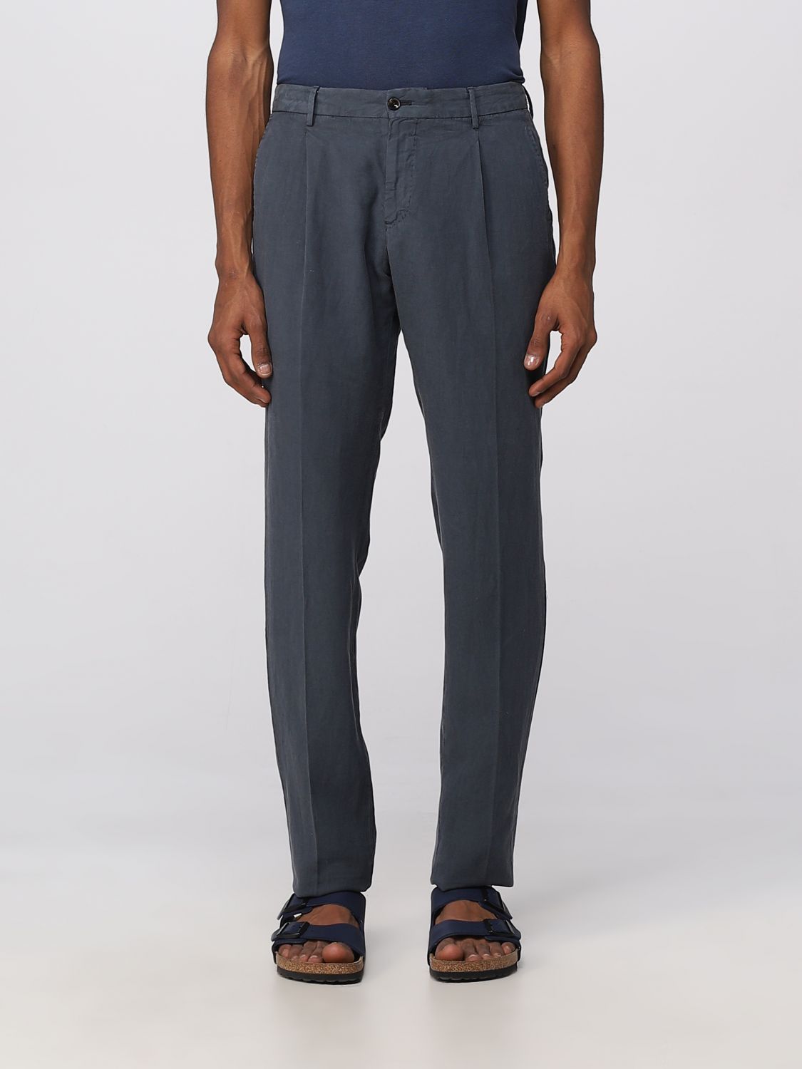 Pants Men color Grey