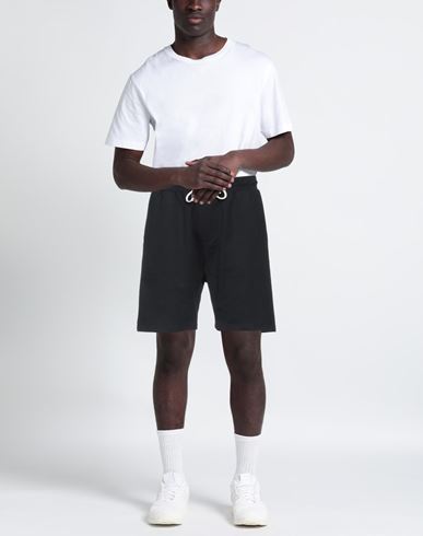Man Shorts & Bermuda Shorts Midnight blue Size L Cotton