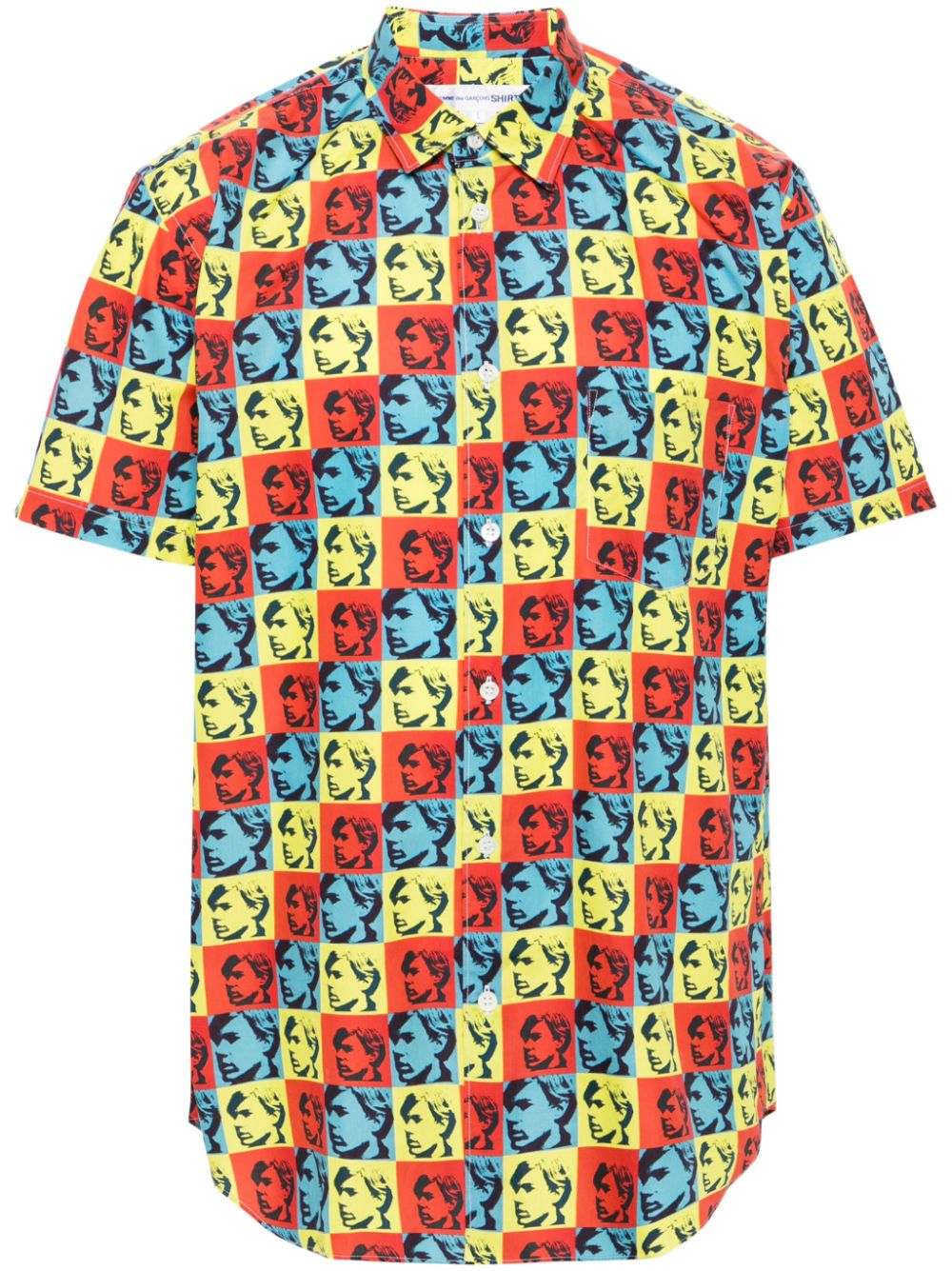 X Andy Warhol cotton shirt - Red