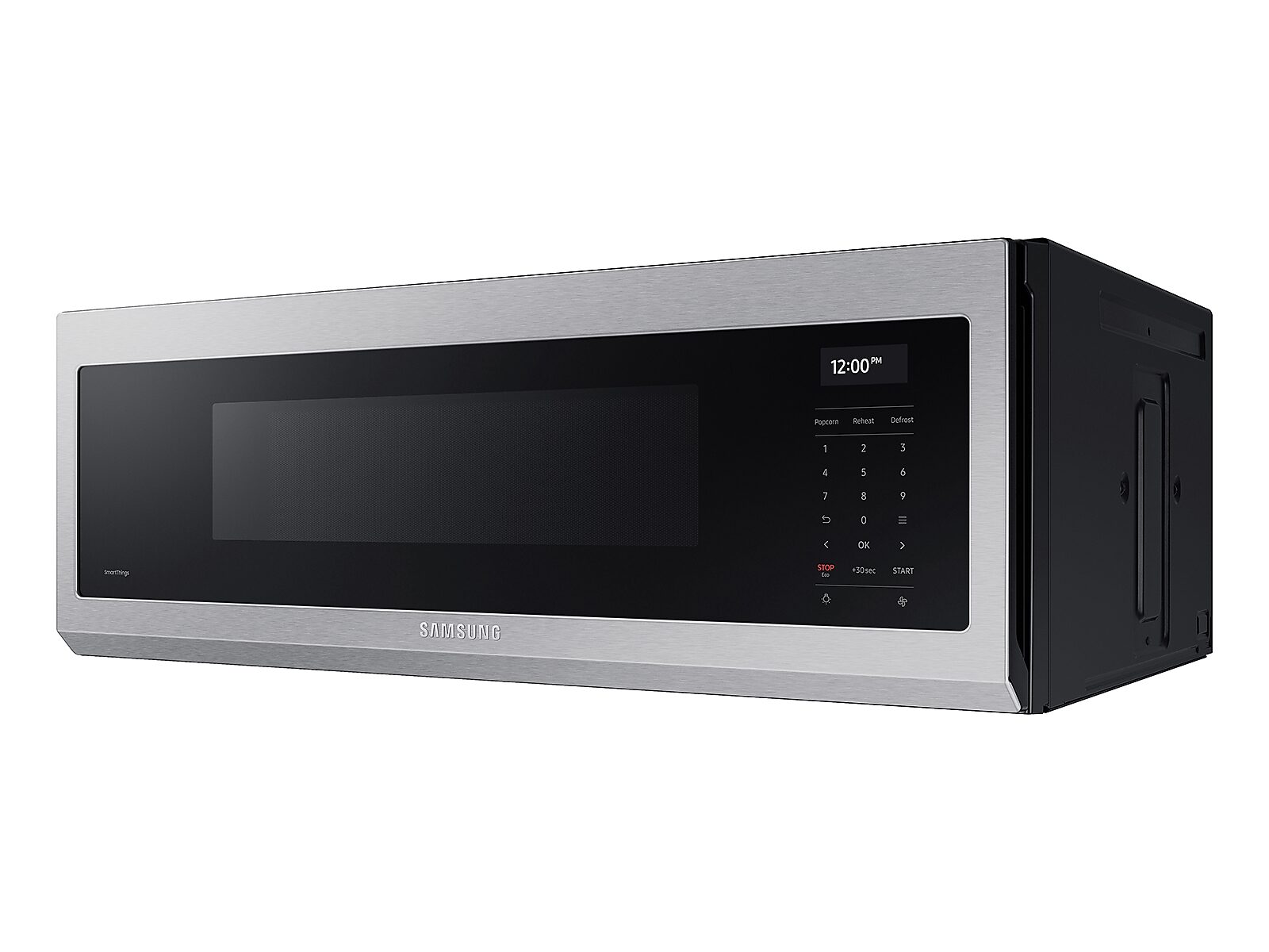 1.1 cu. ft. Smart SLIM Over-the-Range Microwave with 550 CFM Hood Ventilation, Wi-Fi & Voice Control in Stainless Steel(ME11A7710DS/AA)