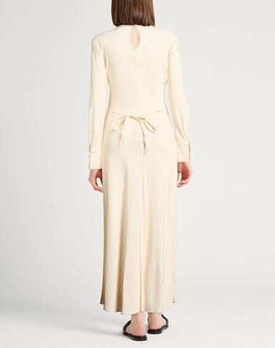Forte_forte Woman Maxi dress Cream Size 1 Viscose, Elastane