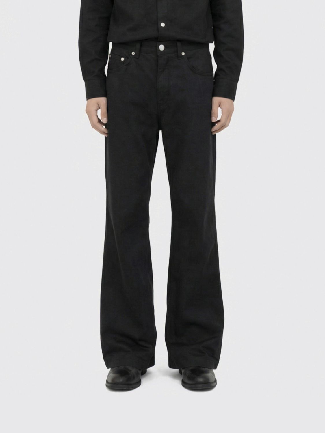 Pants Men color Black
