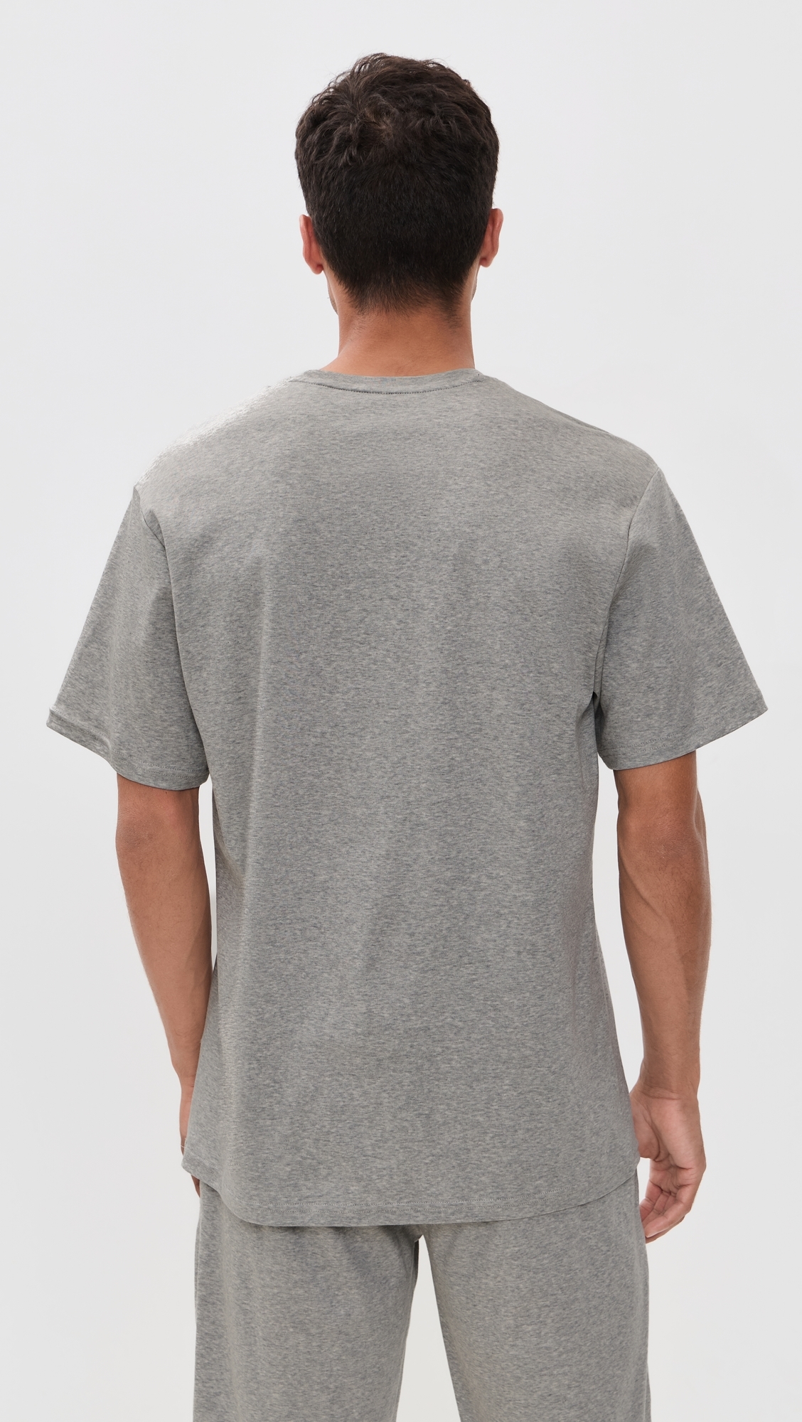 Mercerized Cotton Sleep Shirt Andover Heather