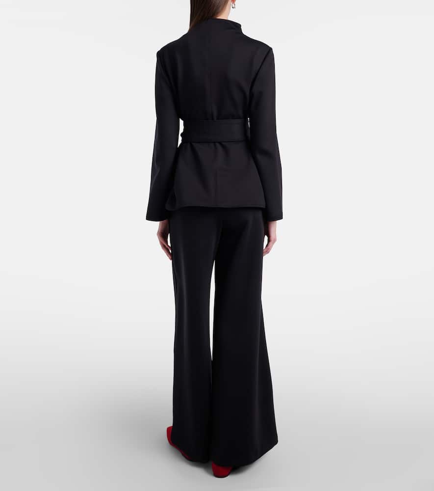 Nigella jersey wide-leg pants