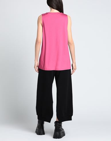 Woman Top Fuchsia Size M Lyocell, Cotton