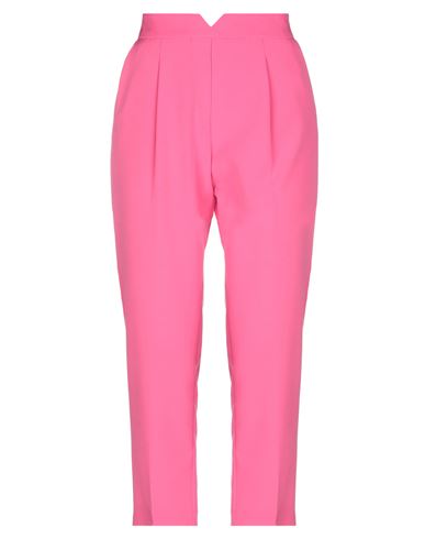 Woman Pants Fuchsia Size 6 Polyester, Elastane