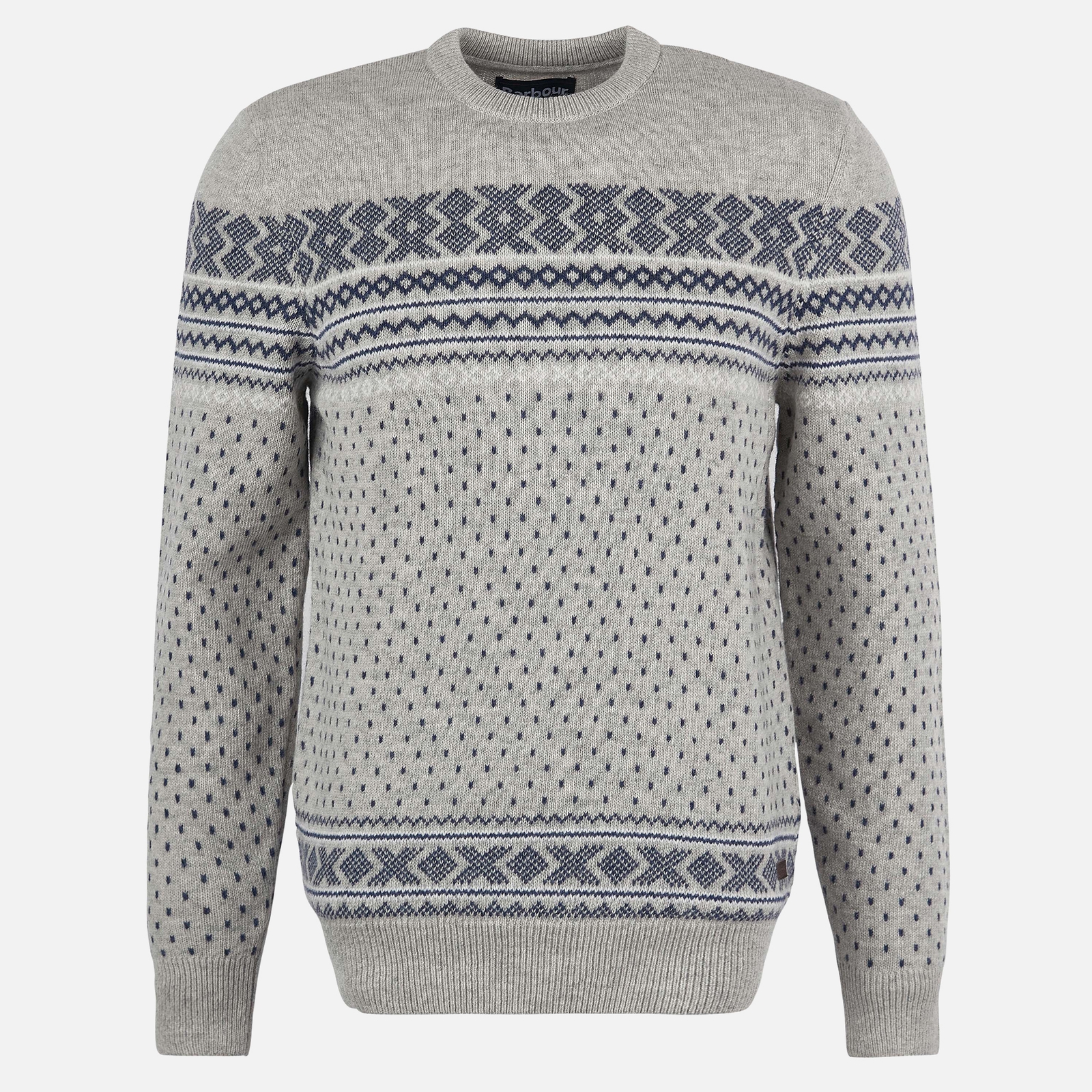 Barbour Fair Isle Wool Jumper - M