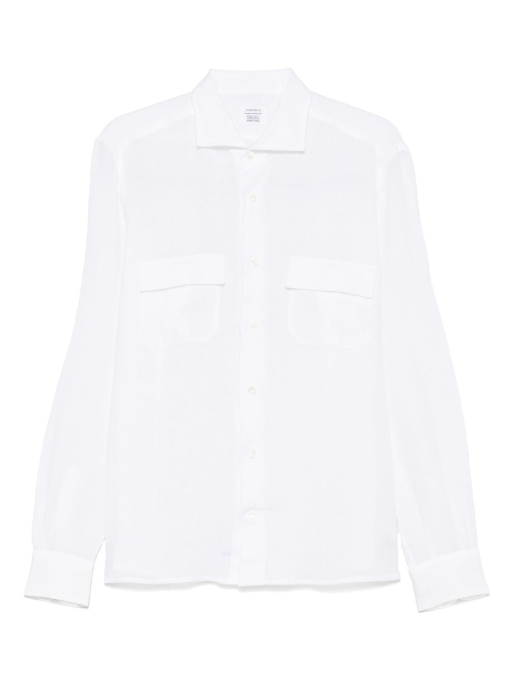 Mazzarelli linen shirt - White