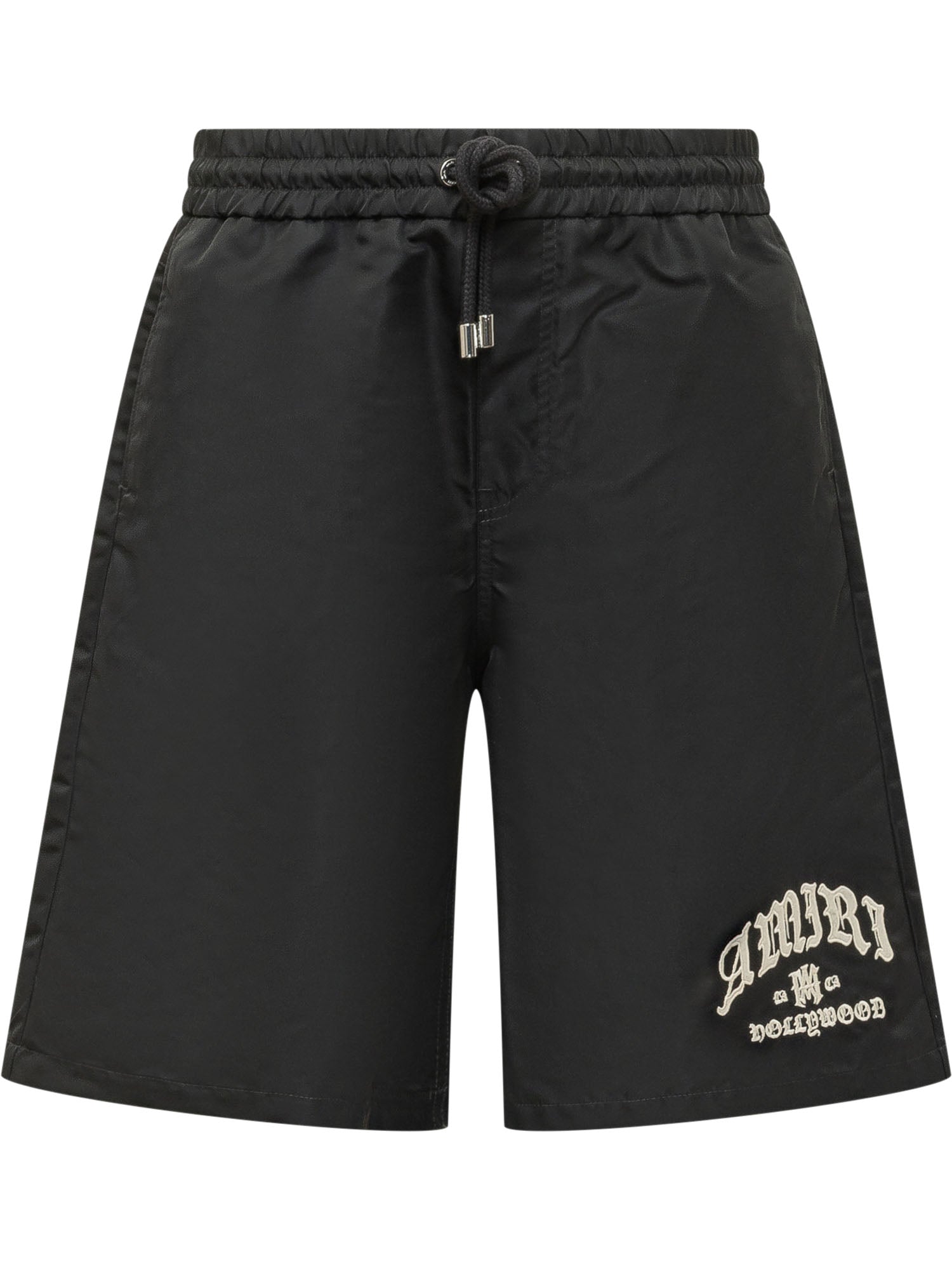 Mini Shorts with Front Embroidery