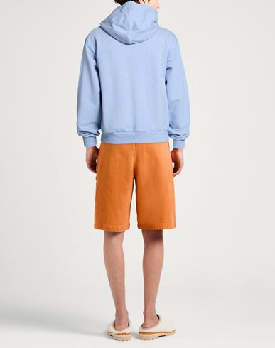 Man Sweatshirt Light blue Size 44 Cotton