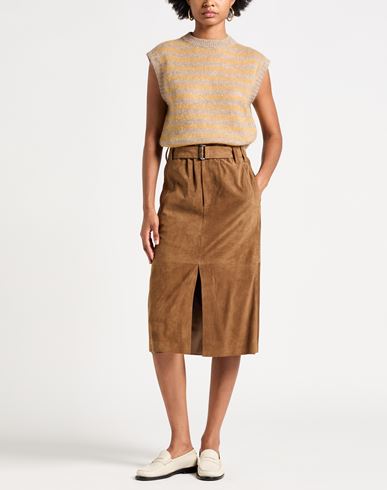 Woman Sweater Sand Size M Mohair wool, Polyamide, Wool, Viscose, Metallic Polyester