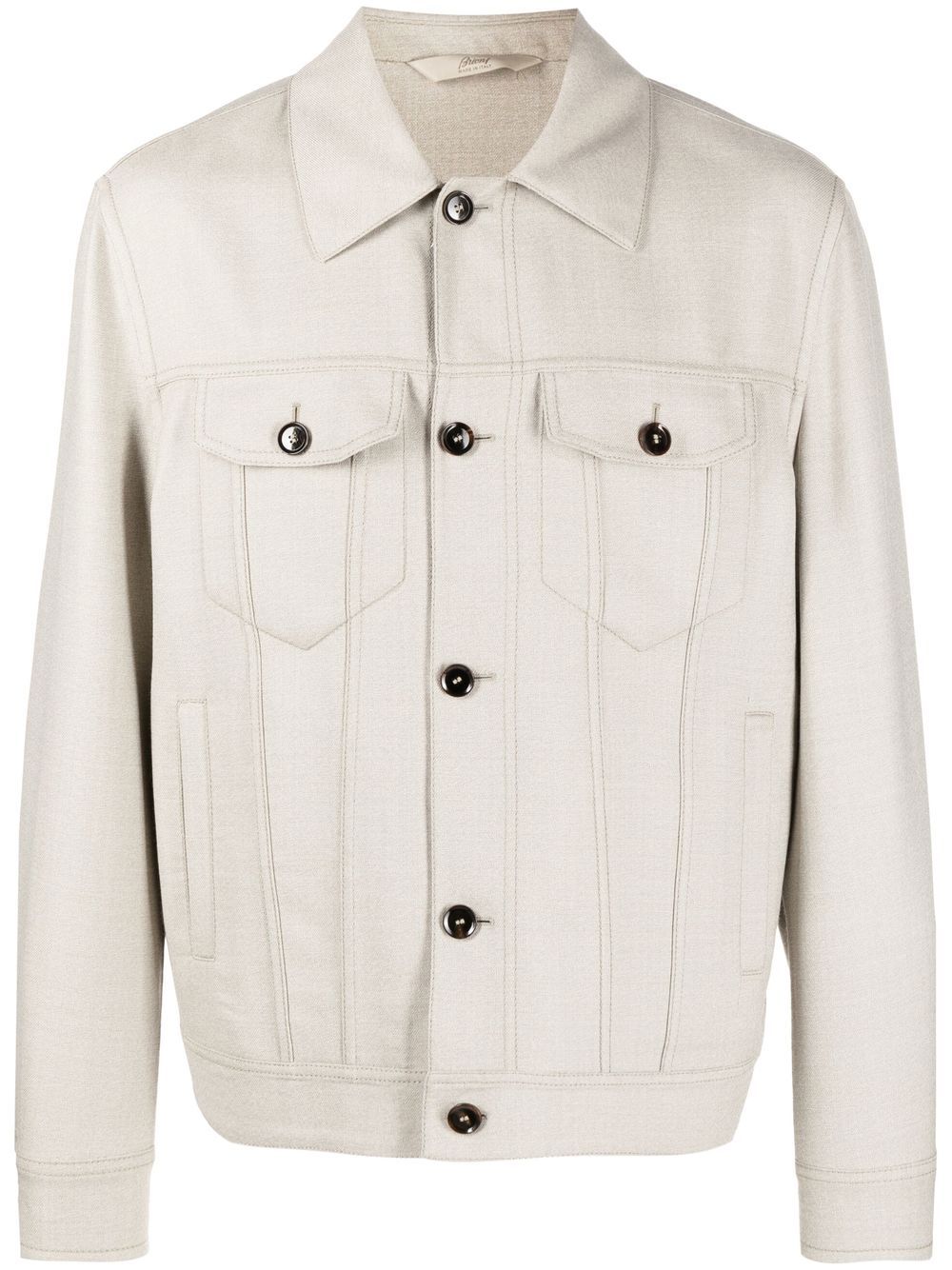 Trucker shirt jacket - Neutrals