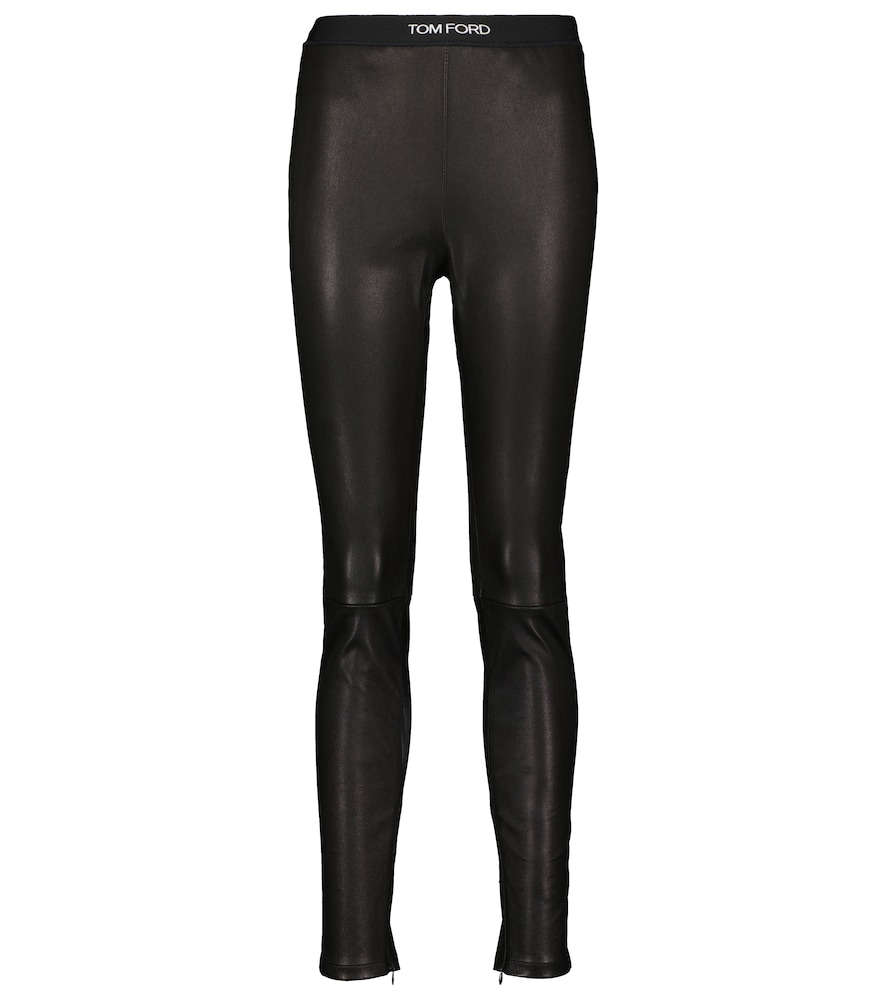 Leather leggings