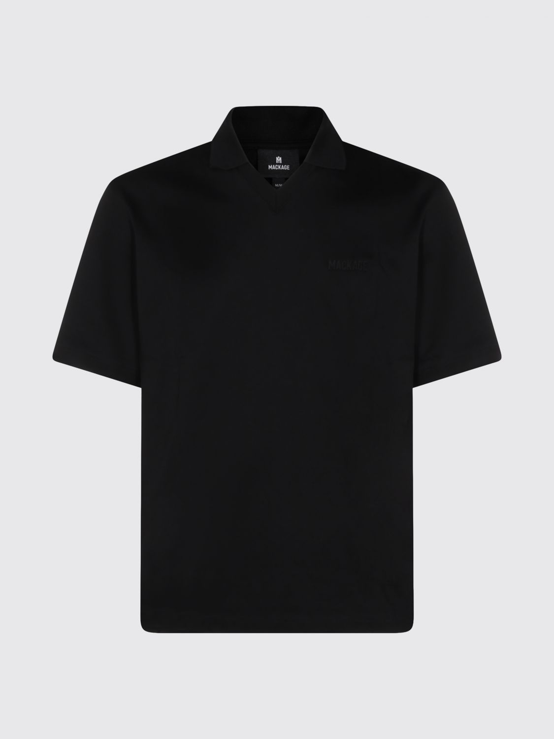 Polo Shirt Men color Black