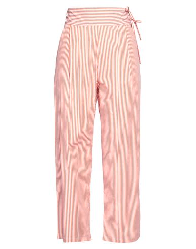 Woman Pants Orange Size 6 Cotton
