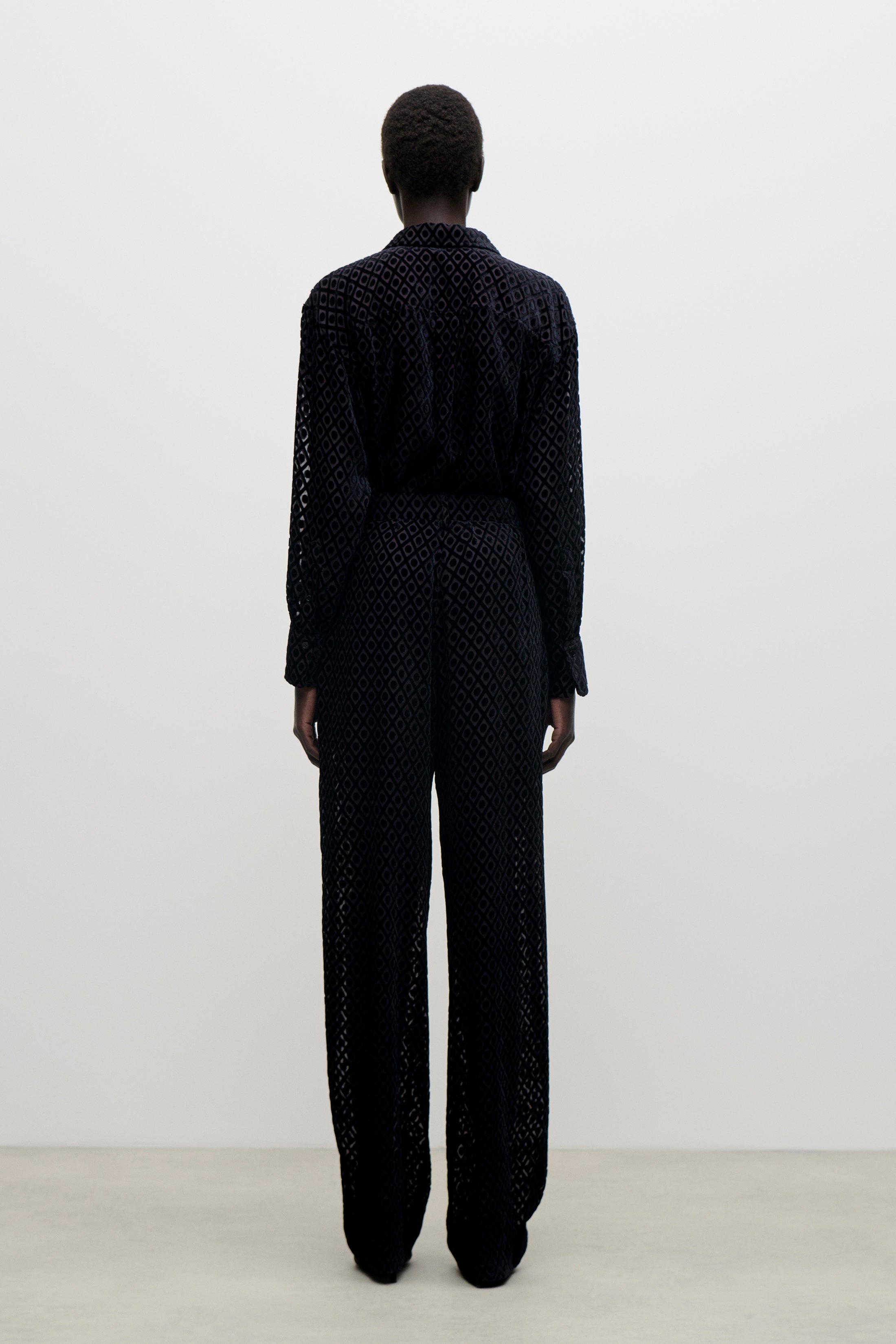 Victoria Beckham Remi Shirt In Black - 16 - Women