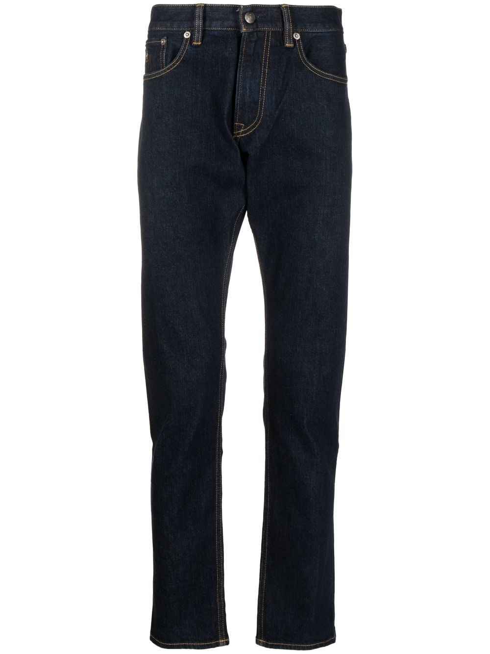 Straight-leg denim jeans - Blue