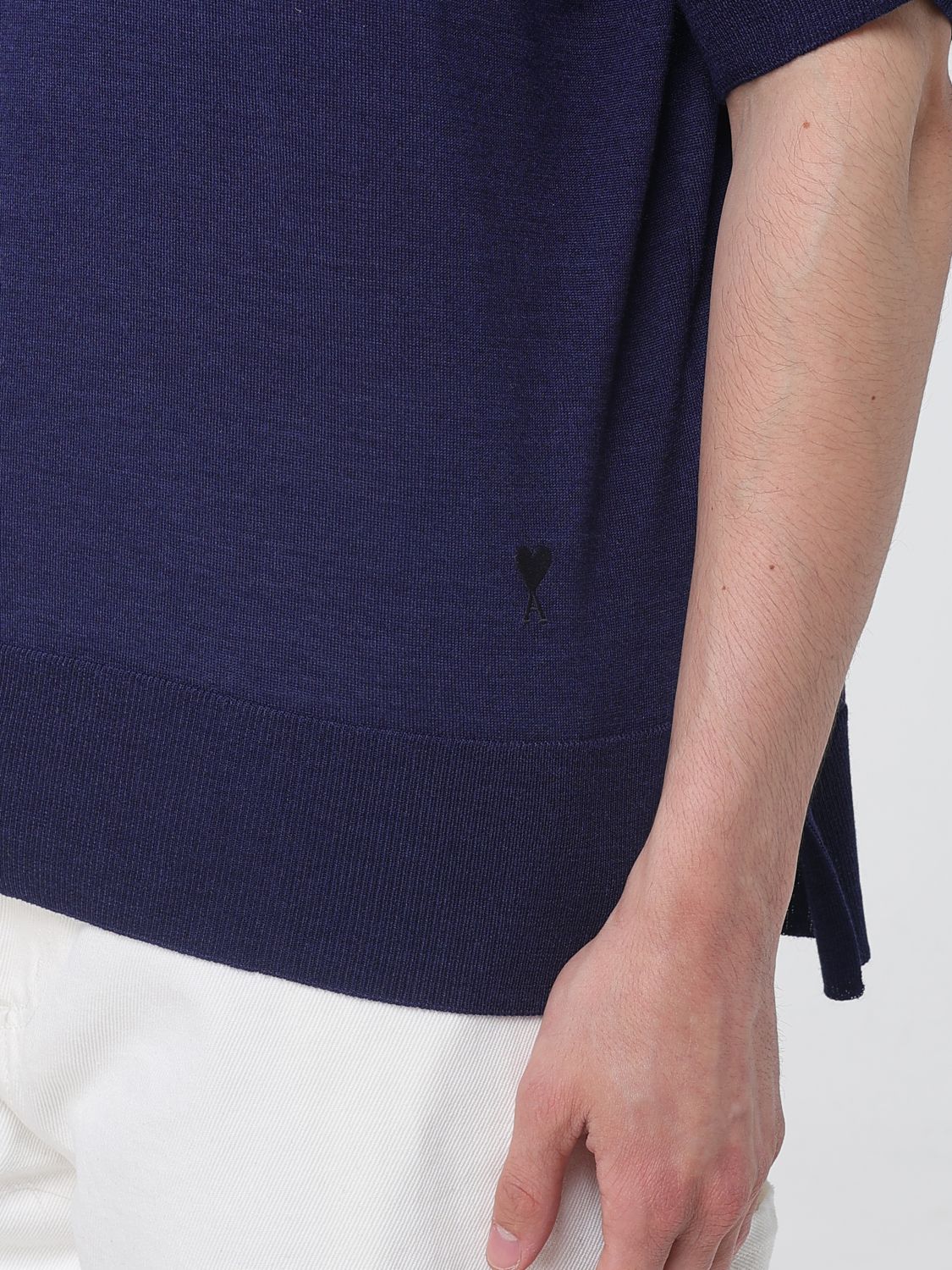 Polo Shirt Men color Blue