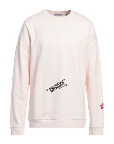 Man Sweatshirt Blush Size S Cotton, Polyester