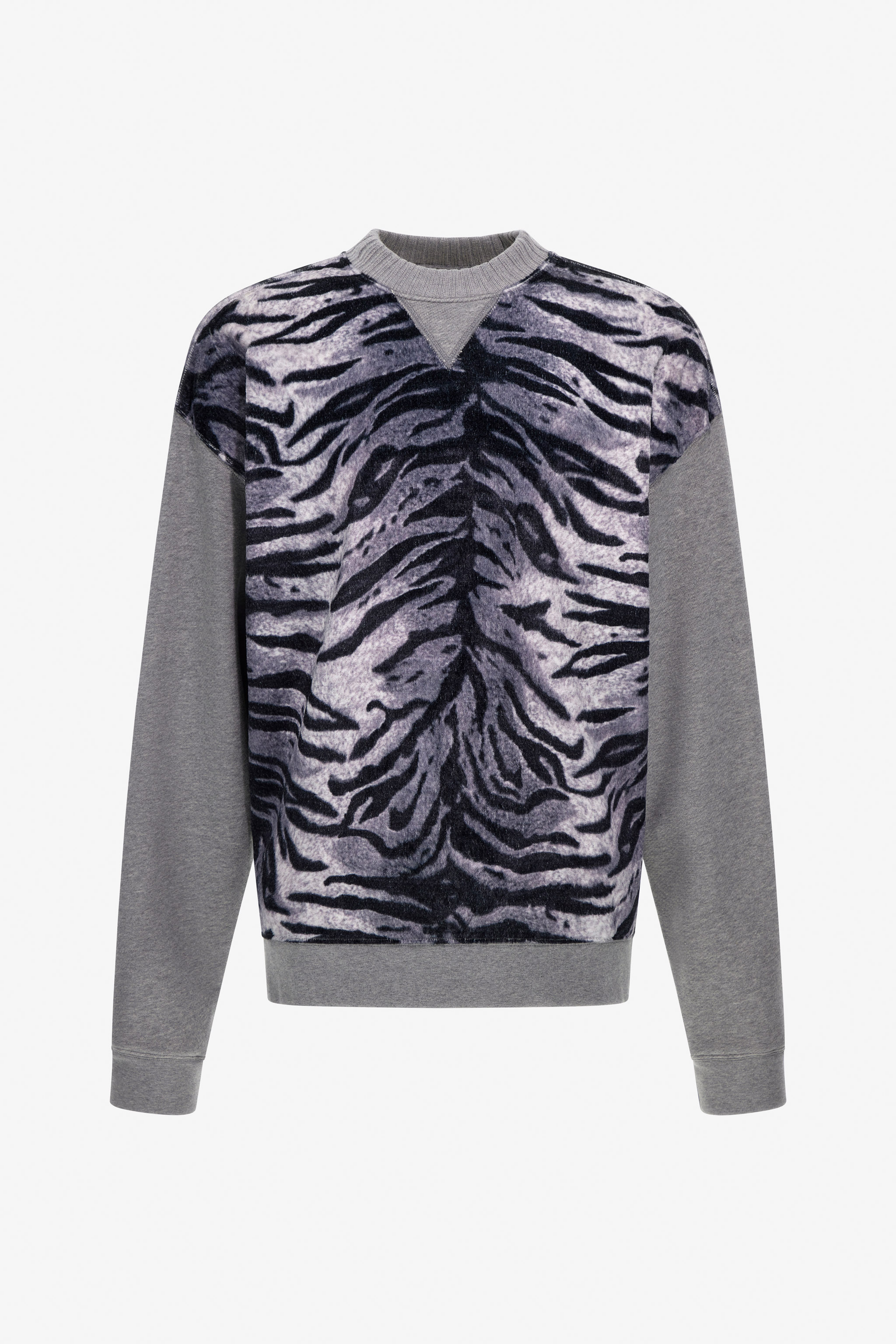 Zebra Print Sweatshirt