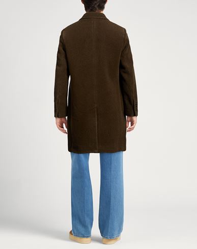 Man Coat Military green Size 38 Virgin Wool