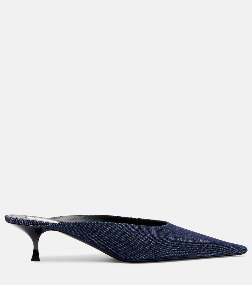 Sloan denim mules