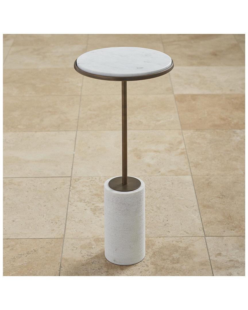 Short Cored Marble Table