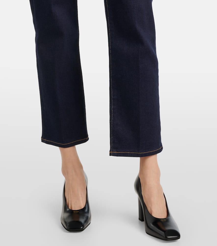 Le Sleek high-rise straight jeans