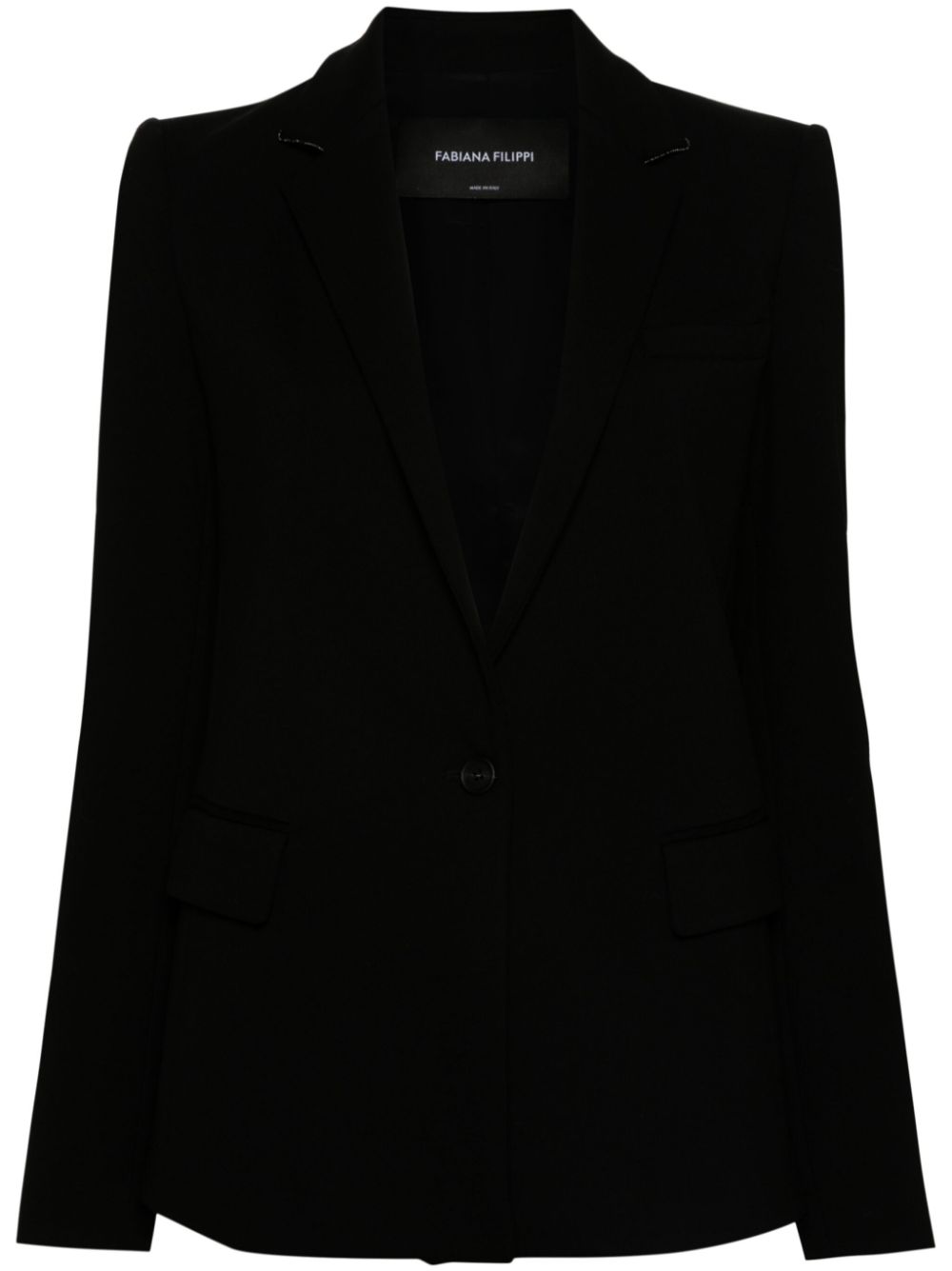 Jersey blazer - Black