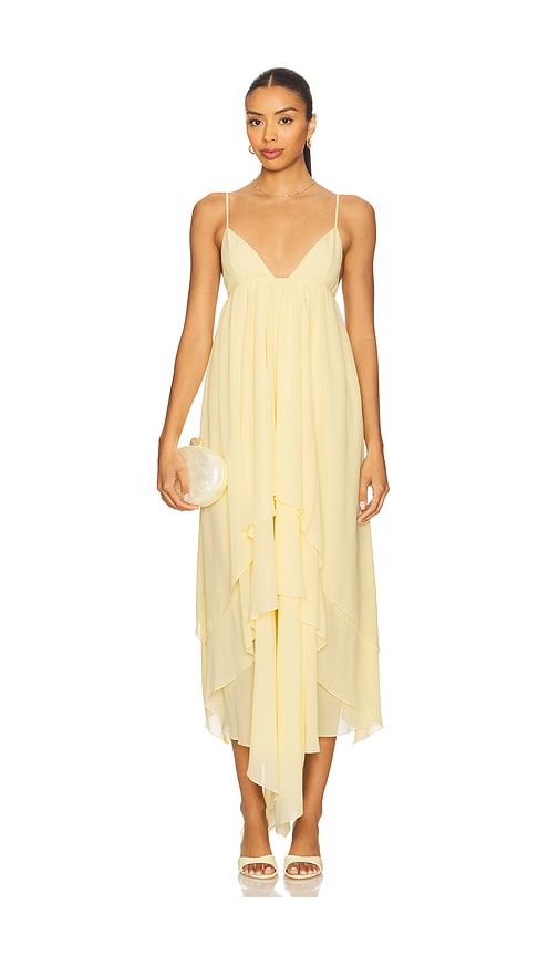 Lovers and Friends Eve Gown in Lemon. - XS also in