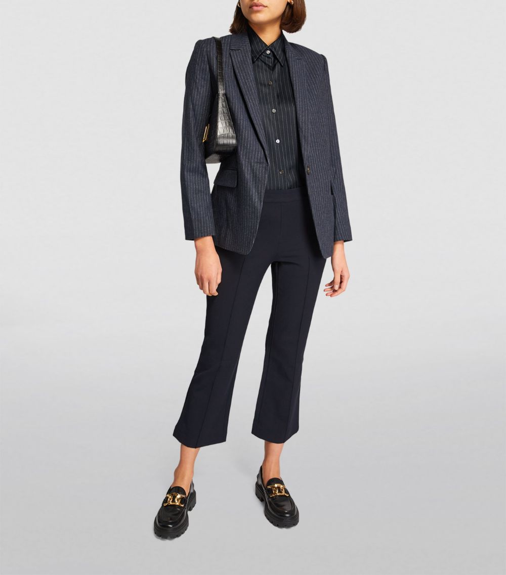 Silk Pinstripe Shirt