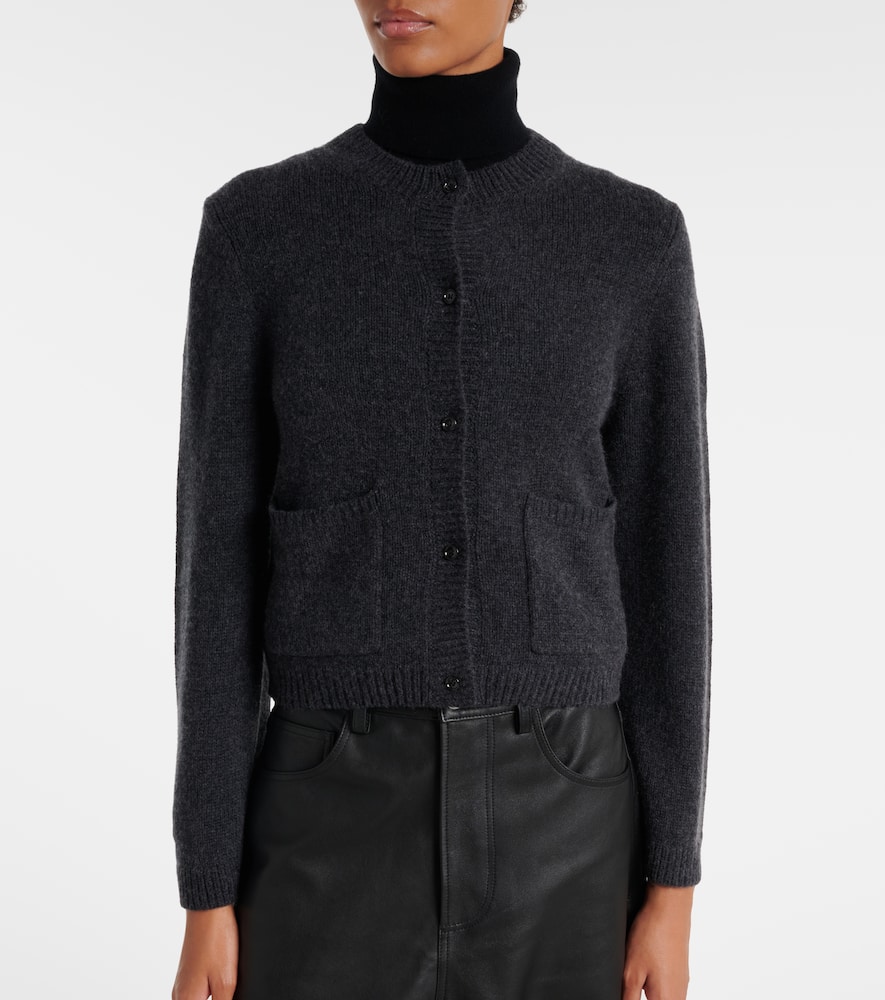 Wool and cashmere cardigan