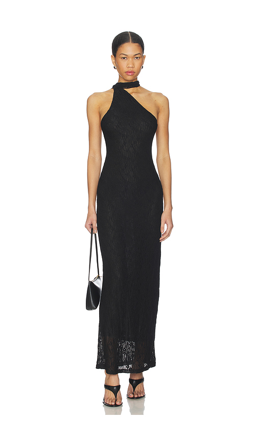 LIONESS Lux Lace Maxi Dress in Black. L. Also in M, S, XL, XS